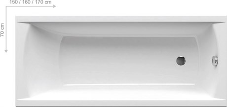 Акриловая ванна Ravak Classic 160x70 C531000000 C531000000 - фото 113480