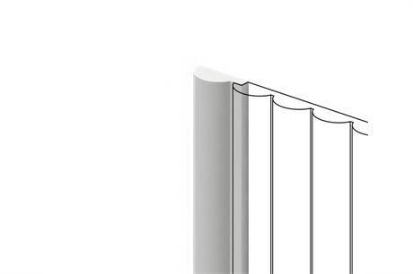 Финишный молдинг LF135A NP - фото 39066