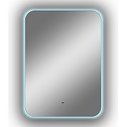 Зеркало Burzhe LED 500х700 с бесконтактным сенсором, холодная подсветка ЗЛП541 - фото 40599