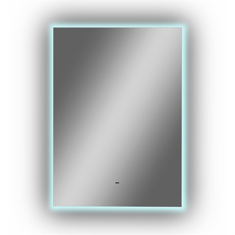 Зеркало Trezhe LED 500х700 с бесконтактным сенсором, холодная подсветка ЗЛП608 - фото 40714