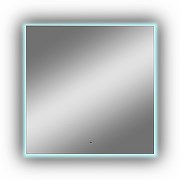 Зеркало Trezhe LED 1000х1000 с бесконтактным сенсором, холодная подсветка ЗЛП397 - фото 40742