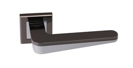 Дверная ручка ADDEN BAU. ESPADA Q321 BLACK NICKEL / CHROME (цвет ЧЕРНЫЙ НИКЕЛЬ / ХРОМ БЛЕСТЯЩИЙ) Q321 BLACK NICKEL / CHROME