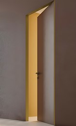 Pro Design ЛДСП под покраску ( открывание от себя), цвет кромки  Бронза, петли справа
