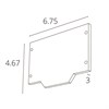 Внешняя заглушка для магнитного шинопровода для натяжного потолка Arte Lamp LINEA-ACCESSORIES A483206E - фото 109658