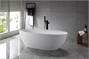 Ванна Solid Surface Vincea VBT-4S01MW, 1700*760*560, белый мат., слив-перелив в комплекте VBT-4S01MW - фото 111928