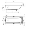 Акриловая ванна Ravak Classic 160x70 C531000000 C531000000 - фото 113485