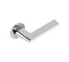 Дверная ручка ADDEN BAU RIVER S-486 CHROME / WHITE Хром S-486 CHROME / WHITE - фото 113558