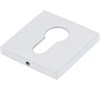 Накладка под евроцилиндр ADDEN BAU SC SQ-001 WHITE Белый SC SQ-001 WHITE - фото 113830