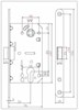 Защёлка под цилиндр бесшумная ADDEN BAU KEY 418 KEY 418 - фото 114139