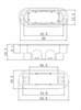 Защёлка сантехническая магнитная DDEN BAU WC-5096 MAG WC-5096 MAG - фото 114163