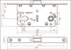 Защёлка под цилиндр магнитная ADDEN BAU KEY-5085 MAG KEY-5085 MAG - фото 114173