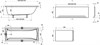 Ванна акриловая Ravak Classic 170x70 C541000000 белая C541000000 - фото 114283