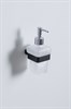 Дозатор для жидкого мыла Allen Brau Infinity 6.21006-31 белый/черный матовый - фото 13934