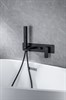 Смеситель для ванны с душем Allen Brau Infinity 5.21007-31 (с внутренней частью) черный матовый - фото 14314