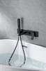 Смеситель для ванны с душем Allen Brau Infinity 5.21007-31 (с внутренней частью) черный матовый - фото 14316