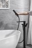 Смеситель для ванны с душем Allen Brau Infinity 5.21009-31 (с внутренней частью) черный матовый - фото 14341