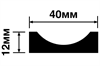 Молдинг P40 12х40х2700 мм - фото 26576