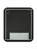 Зеркало Burzhe LED 600х700 с бесконтактным сенсором, теплая подсветка ЗЛП320 - фото 40480