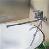 Смеситель для ванны с длинным изливом и керамическим дивертором, Ray, Iddis, RAYSBL2i10WA - фото 45709