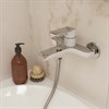 Смеситель для ванны, белый/хром, Calipso, IDDIS, CALSB00i02WA - фото 45887