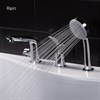 Смеситель на борт ванны на 3 отверстия с керамическим дивертором Torr, IDDIS, TORSB30i07 - фото 45940