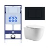 Set AQUATEK КЛАССИК cm (рама AQUATEK Standard INS-0000012 с звукоиз.прокладкой+крепеж KKI-0000002+кнопкаKDI-0000012+унитаз КЛАССИК AQ1112-00 с крышкой-сиденьем soft-close) SET AQUATEK КЛАССИК cm-012 4в1 - фото 62834