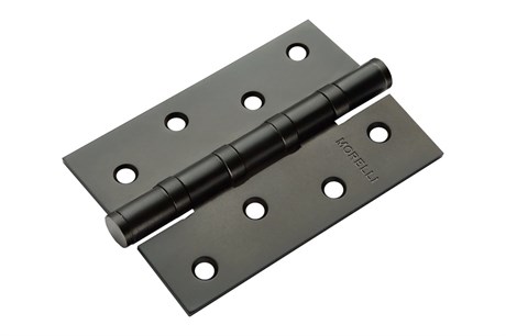 Петля стальная универсальная 4 подшипника Morelli Цвет - чёрный MS 100X70X2.5-4BB BL - фото 107781