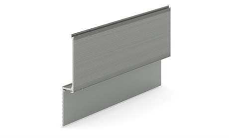 Теневая рейка micro 3М (скрытый наличник) Laconistiq Без покрытия, (93*15,7*3000мм) 24-100-300 - фото 108390