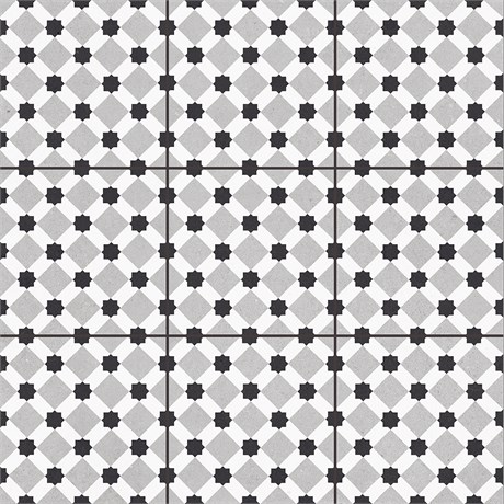Плитка Pre-cut Rondo Grey (Black joint) 60x60 Matt (уп. 4 шт, 1,44 м2 ) Staro_УТ-00000345 - фото 111029