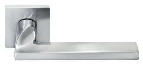 Ручка дверная Morelli "Kaffee" MH-50-S6 SC Цвет - Матовый хром MH-50-S6 SC