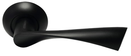 Ручка дверная MH-01 BL Цвет - чёрный MH-01 BL