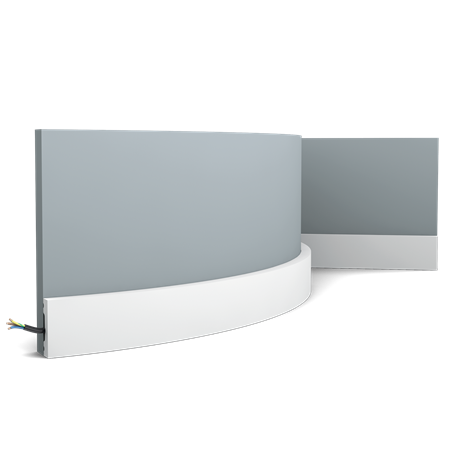 Плинтус гибкий SX162F (2000х40х10) SX162F