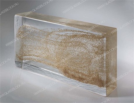 Стеклянный кирпич GOLD (240х117х53) GOLD_5.001