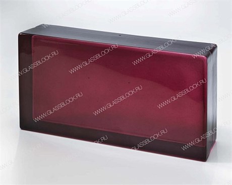 Стеклянный кирпич REDDISH PURPLE (240х117х53) ARTIKO_REDDISH_PURPLE