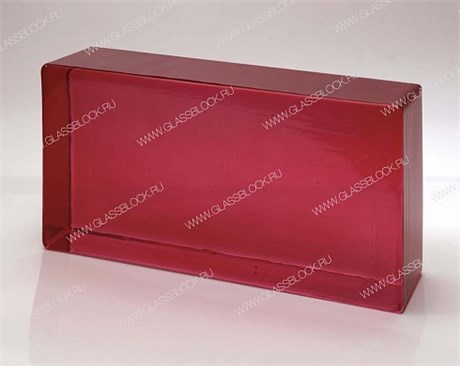 Стеклянный кирпич RASPBERRY (240х117х53) ARTIKO_RASPBERRY