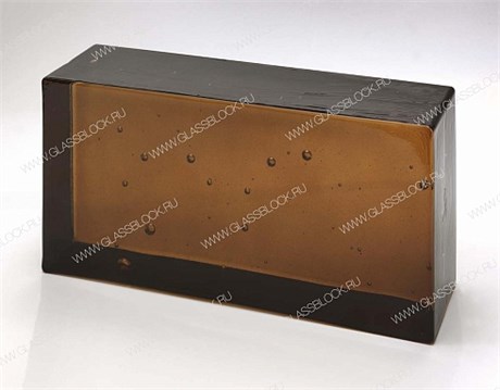 Стеклянный кирпич BUBBLE MOKA (240х117х53) ARTIKO_MOKA_FIZZ