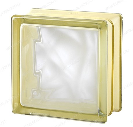 Стеклоблок mini Гладкий Зеленый MGs VERY NATURAL WHITE 30% (146х146х80) MGs_VERY_NATURAL_WHITE_30%