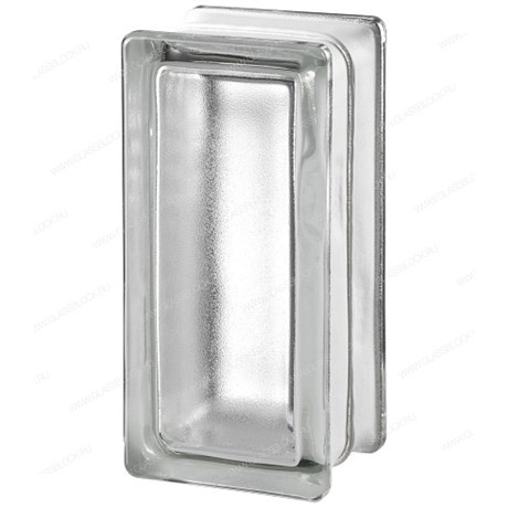 Стеклоблок половинка бесцветный Арктик (190х90х80) pol_3