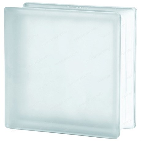 Стеклоблок бронированный бесцветный 1919-8 BSH20 wave sahara 2S (190х190х80) 1919_8_BSH20_wave_sahara_2S