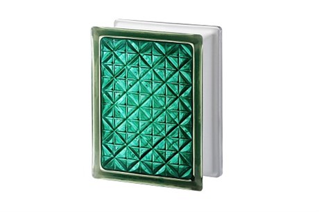 Стеклоблок Империал АКТИС морская волна (197х146х80) AKT_197146_8