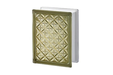 Стеклоблок Империал АКТИС коричневый (197х146х80) AKT_197146_11