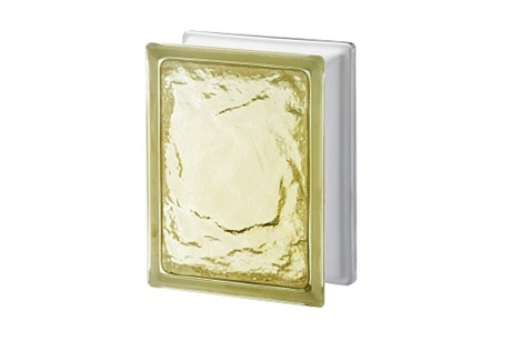 Стеклоблок Империал АЙС коричневый (197х146х80) ICE_197146_11