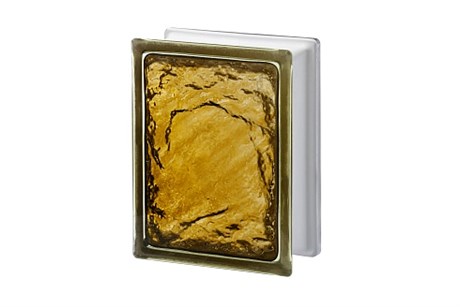 Стеклоблок Империал АЙС бронза (197х146х80) ICE_197146_14