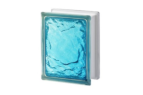 Стеклоблок Империал АЙС бирюза (197х146х80) ICE_197146_15