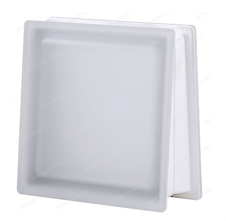 Стеклоблок нестандартный бесцветный матовый Гинза Trapezoidale Sat (300х300х170) Trapezoidale_Sat