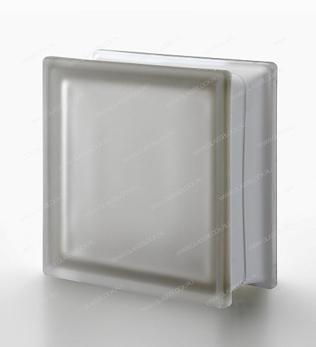 Стеклоблок стандартный окрашенный в массе матовый Гладкий Siena Q19 T SAT (190х190х80) Siena_Q19_T_SAT