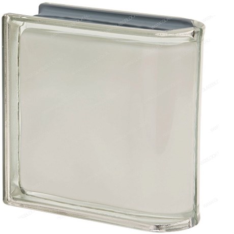 Стеклоблок торцевой металлизированный (зеркальный) Гладкий Bianco Ter Lineare O Met (190х190х80) Bianco_Ter_Lineare_O_Met