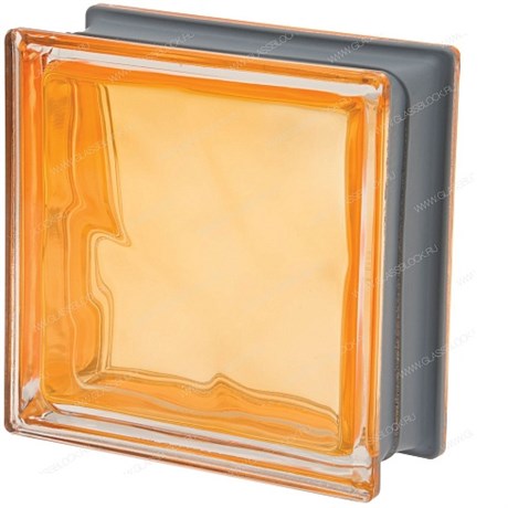 Стеклоблок стандартный металлизированный (зеркальный) Гладкий Ocra Q19 O Met (190х190х80) Ocra_Q19_O_Met