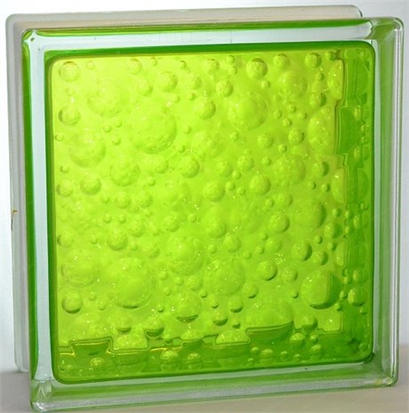 Стеклоблок стандартный окрашенный внутри Савона тархун (190х190х80) savona_vn_8