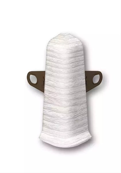 Наружный угол с крепежом для плинтуса 55мм "Деконика" 265 Клен патина dec_id_55_28